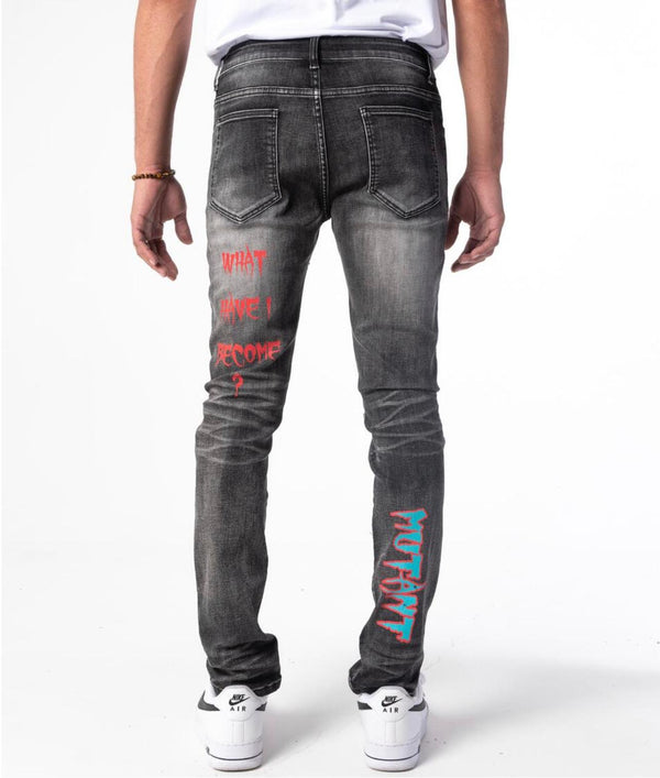 Sugar hill (charcoal mutant jean)