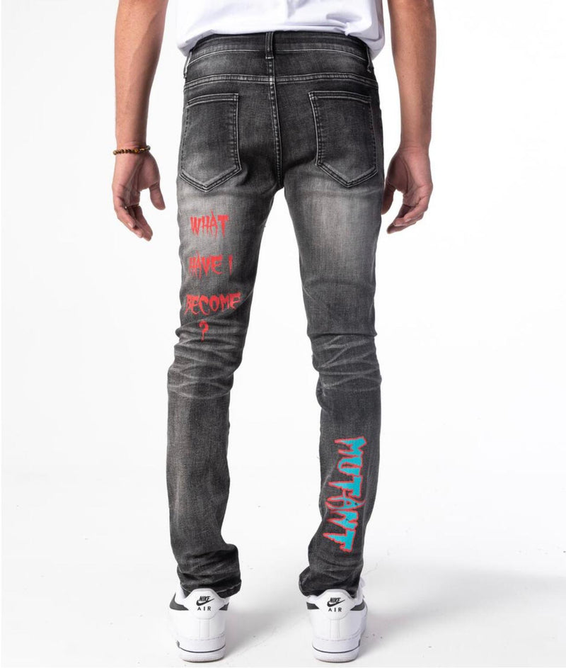 Sugar hill (charcoal mutant jean)