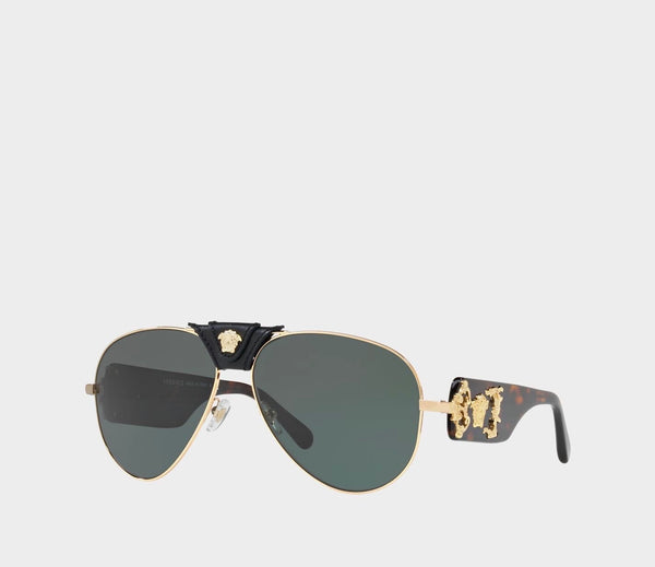 Versace (HAVANA BAROQUE SUNGLASSES)